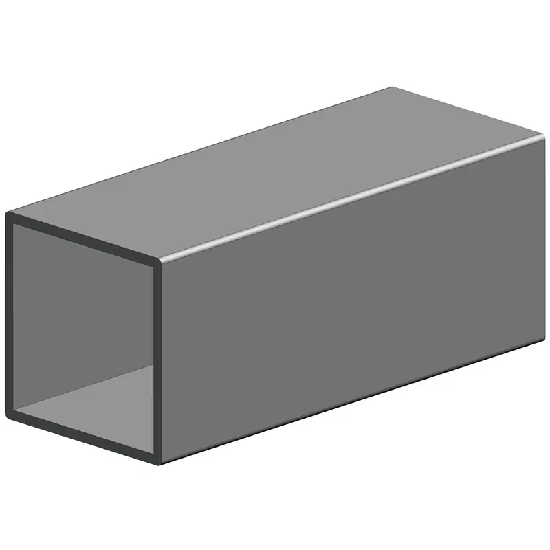 FYRKANTSRÖR 40X40X1,5X2000MM STÅL Snabb frakt