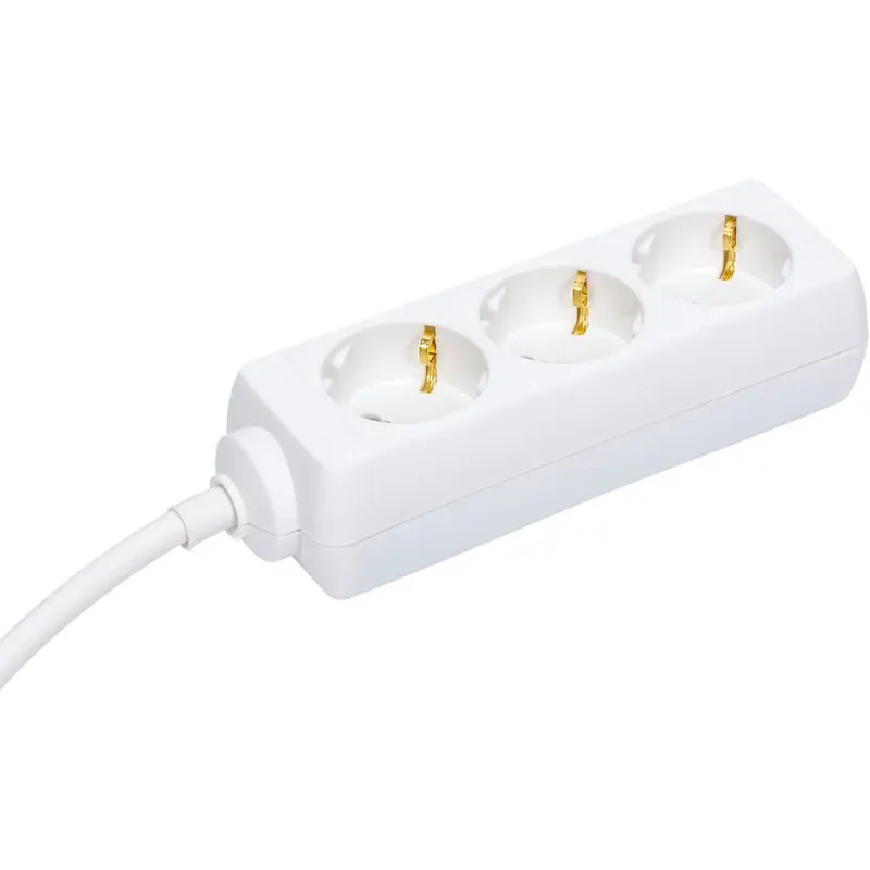 GRENUTTAG 3-VÄGS 1,4M VIT Reapris