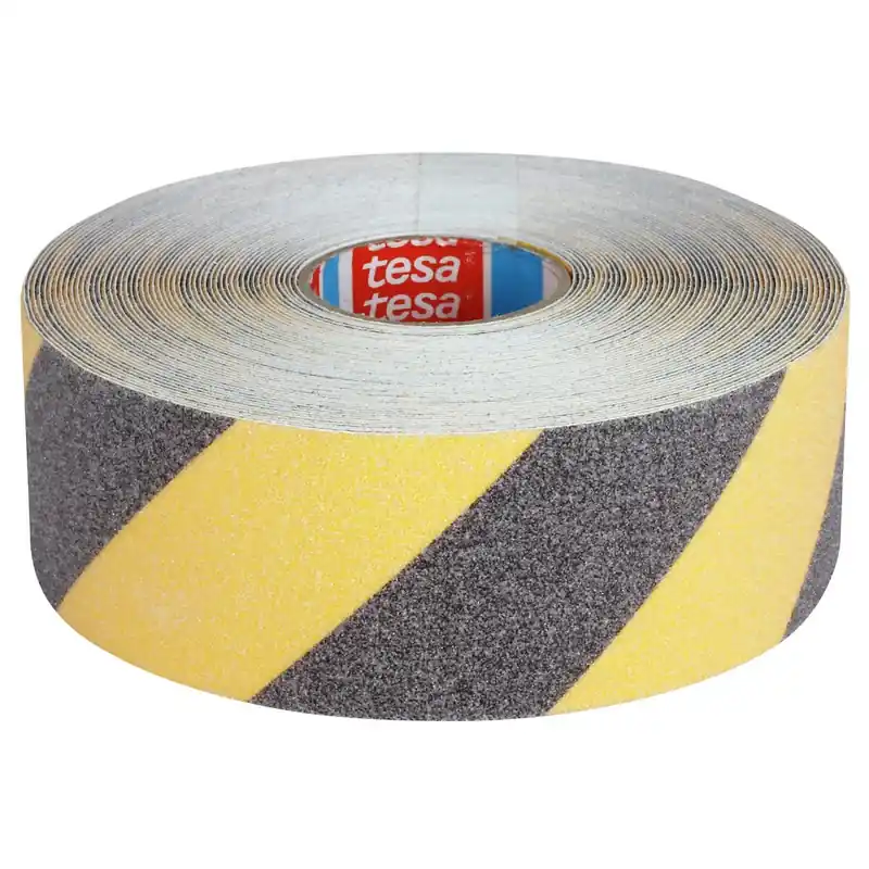 Reapris HALKSKYDDSTEJP SVART / GUL 15M/50MM 60951 TESA