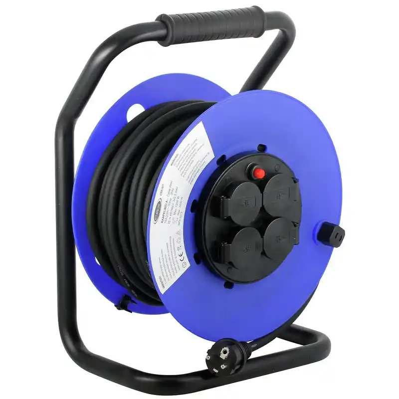 KABELVINDA 25M GUMMI 4-VÄGS 3X2,5MM Premium