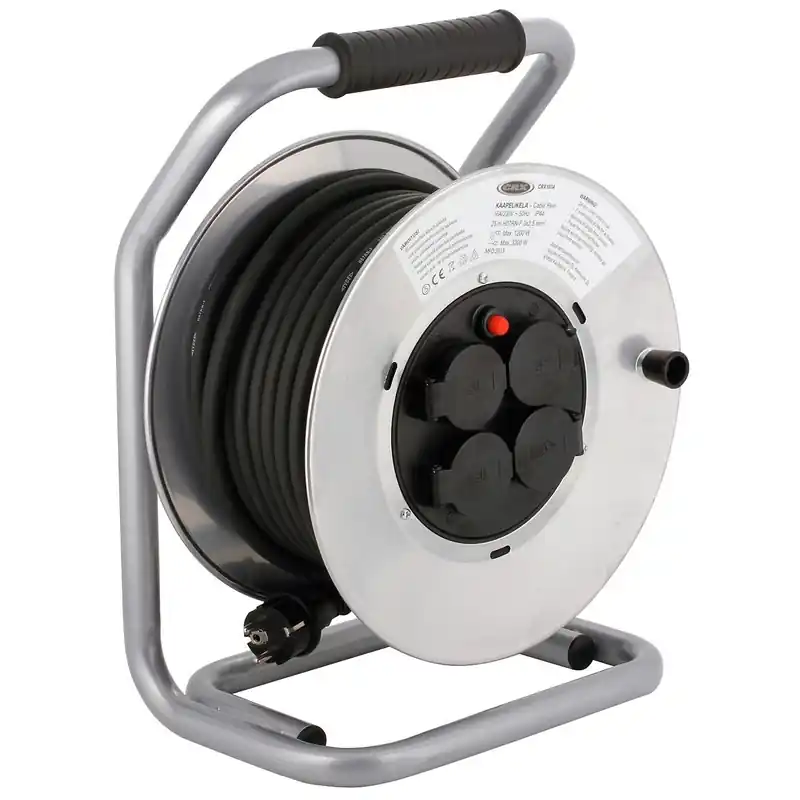 KABELVINDA 25M GUMMI 4-VÄGS 3X2,5MM Extra rabatt