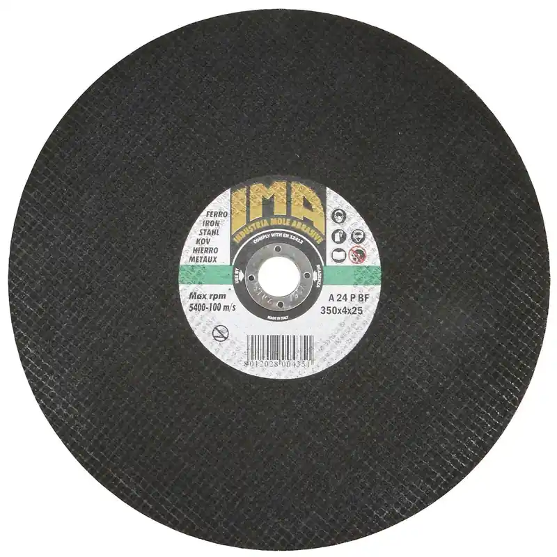 KAPSKIVA 350X4,0X25MM METALL I lager