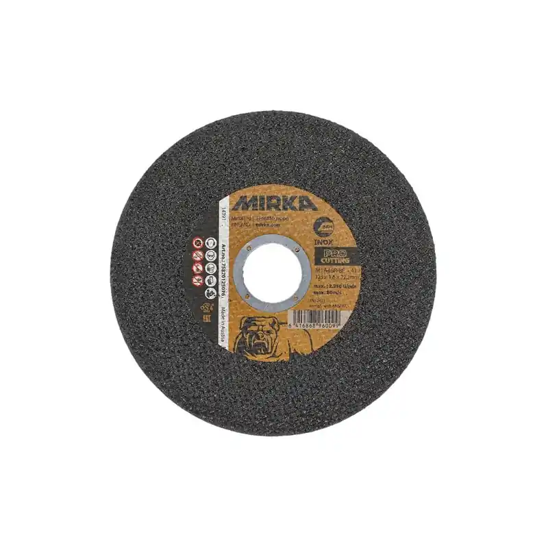 Snabb frakt KAPSKIVA PRO 125X1,6X22,2MM INOX