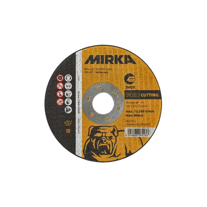 Erbjudandepris KAPSKIVA PRO 125X2,0X22,2MM INOX