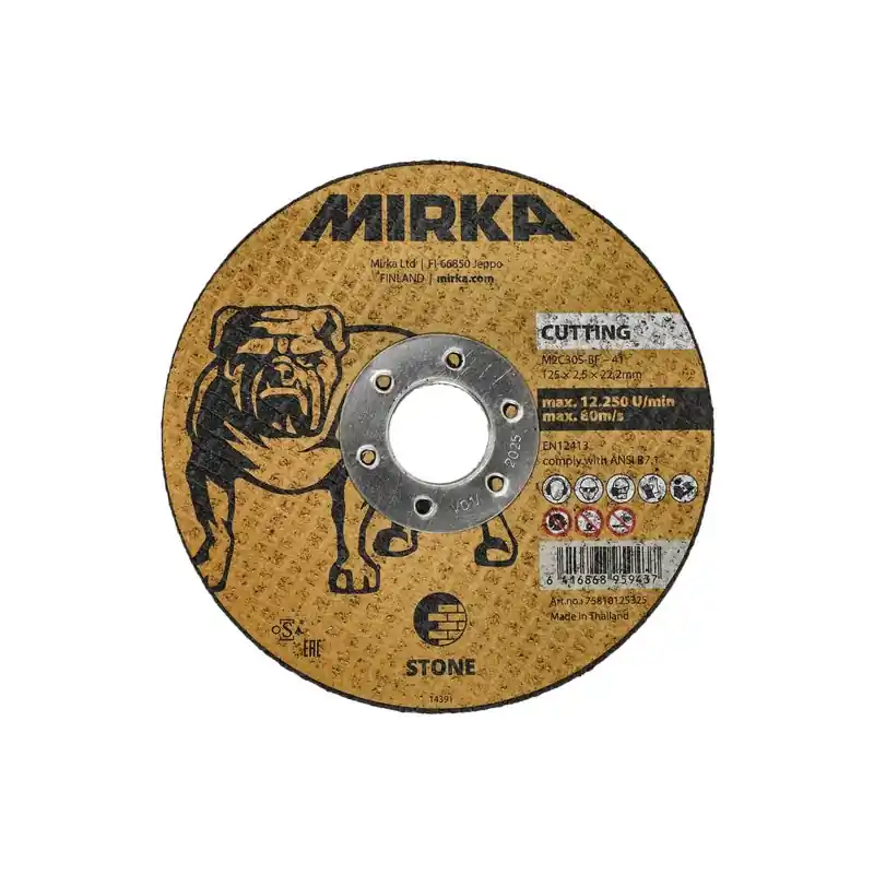 KAPSKIVA STEN 125X2,5,22,2MM Bästa pris