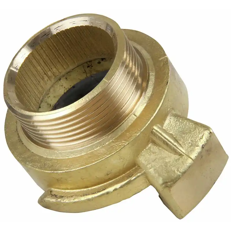 Rabatt KLOKOPPLING 2" YTTERGÄNGA 1 1/2" MÄSSING