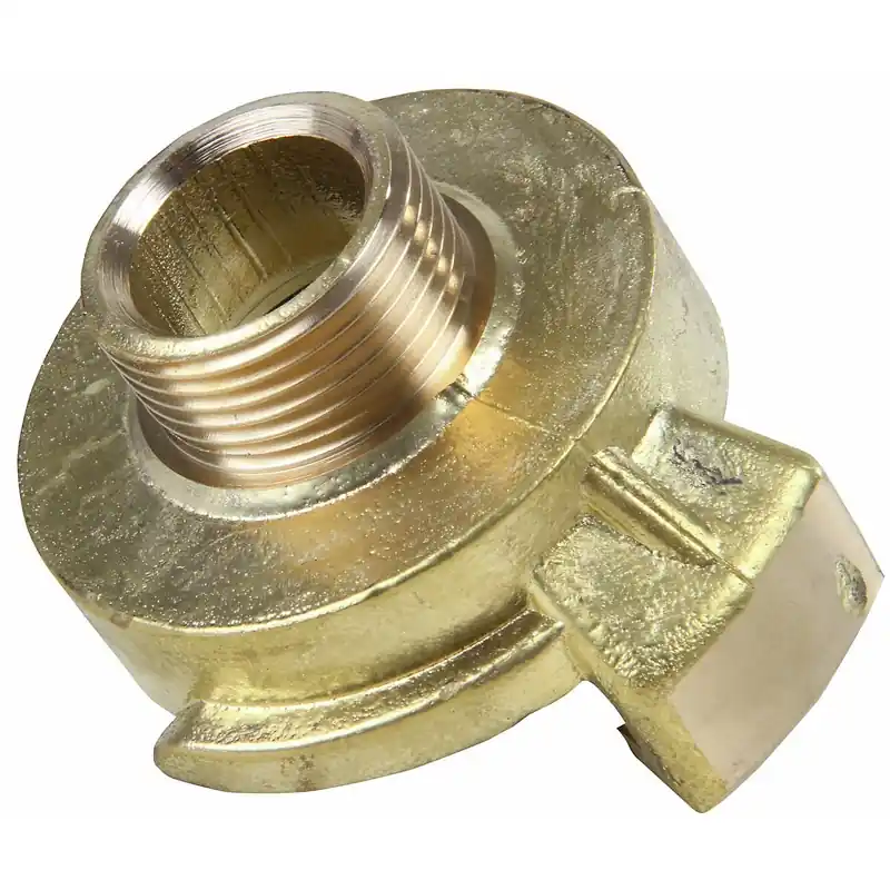 Snabb leverans KLOKOPPLING 2" YTTERGÄNGA 1" MÄSSING