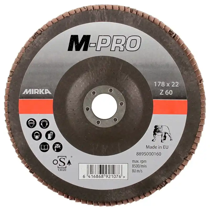 Outlet LAMELLRONDELL 180MM G60 ZIR M-PRO INOX