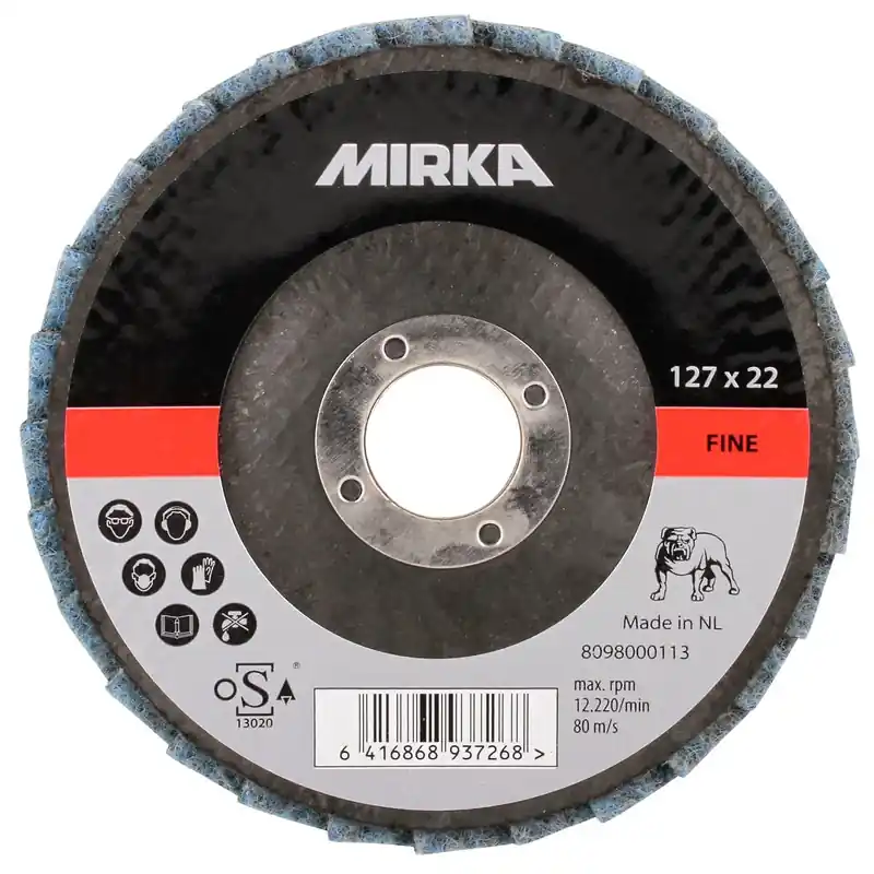 LAMELLRONDELL FÖR POLERING 125MM FINE Premium