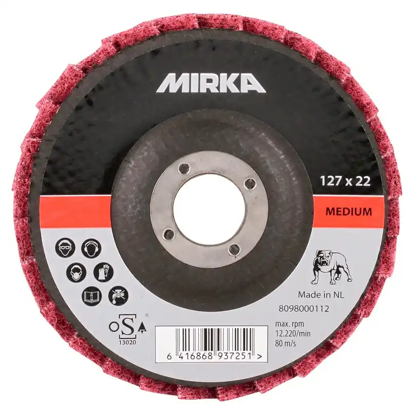 LAMELLRONDELL FÖR POLERING 125MM MEDIUM Begränsat antal