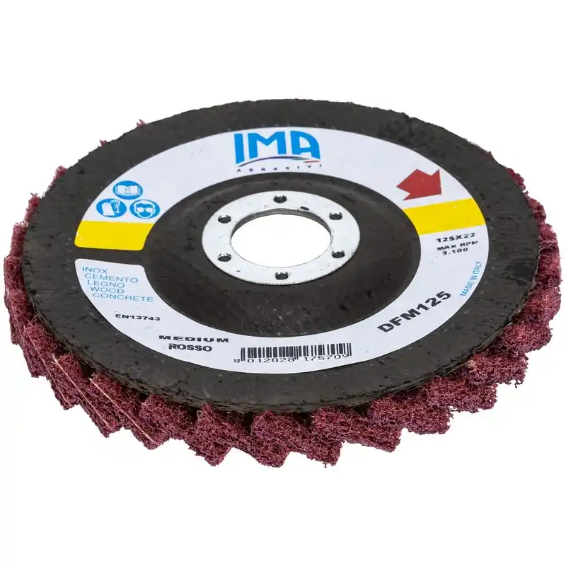 LAMELLRONDELL FÖR POLERING 125MM MEDIUM Fynd