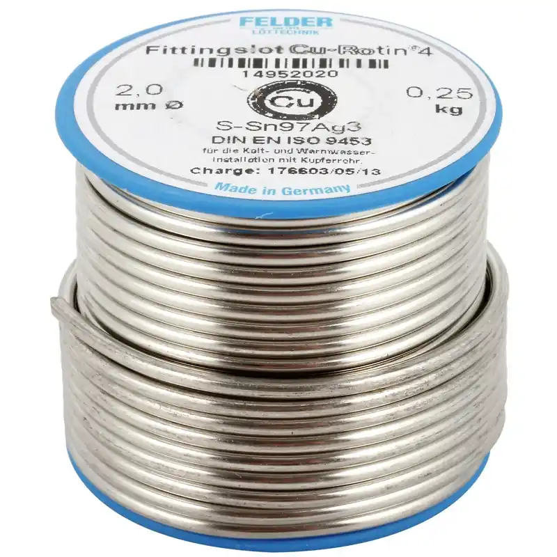 LÖDTENN 250G 2MM AG3%/SN97% Rabatt