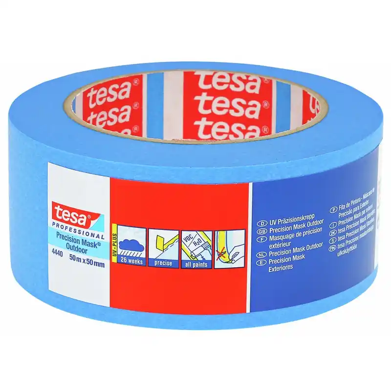 MASKERINGSTEJP 04440 50M/50MM BLÅ 26VECKOR TESA Nedsatt pris
