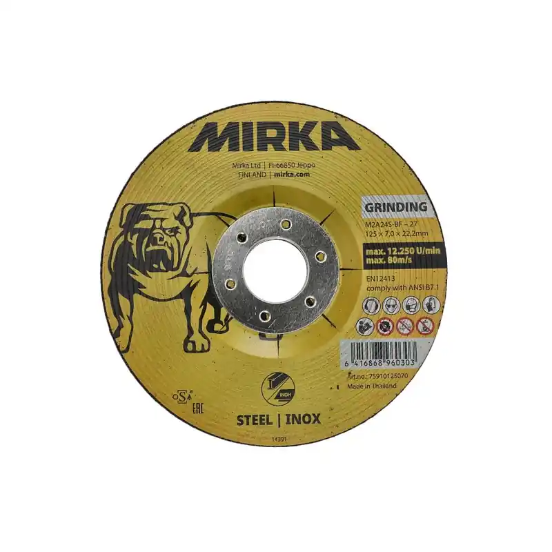 NAVRONDELL 125X7,0X22,2MM INOX Sista chansen