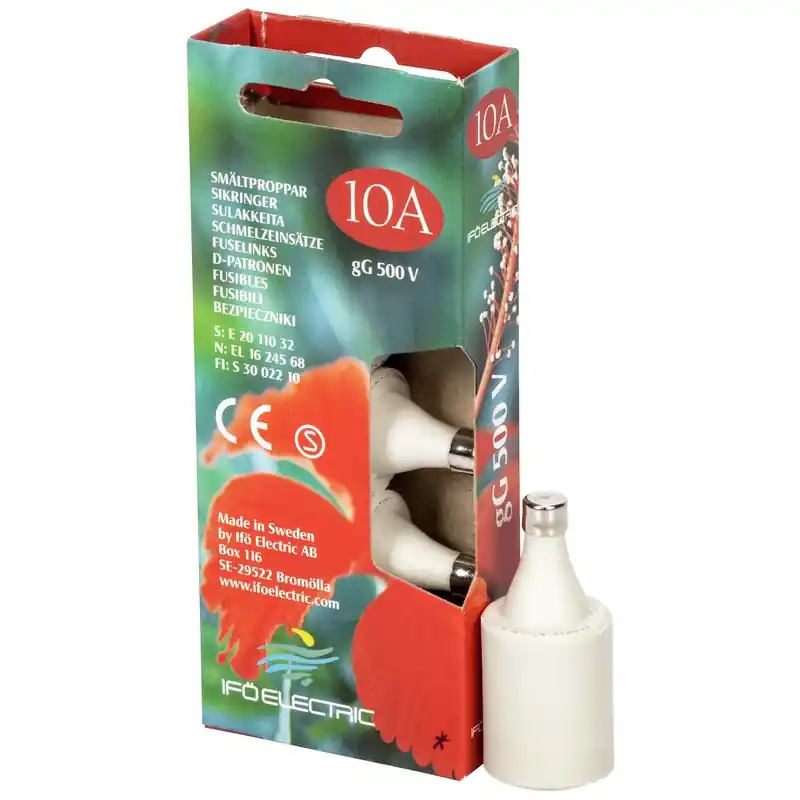 PORSLINSSÄKRING 10A 5ST Lågt pris