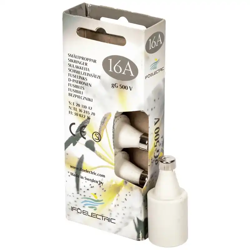 PORSLINSSÄKRING 16A 5ST Bästa pris