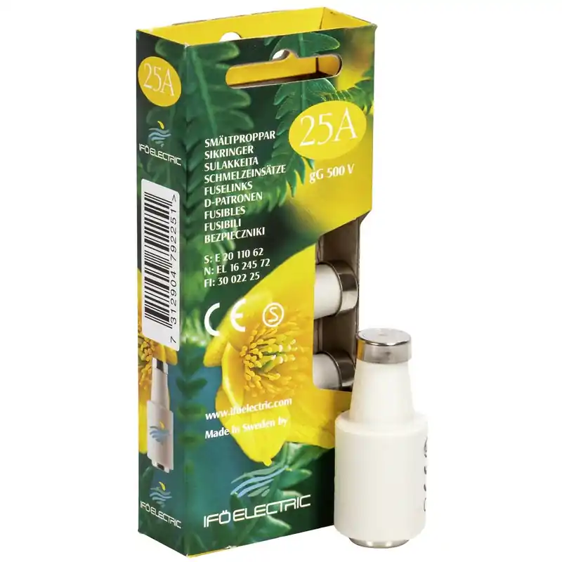 Kampanjpris PORSLINSSÄKRING 25A 5ST