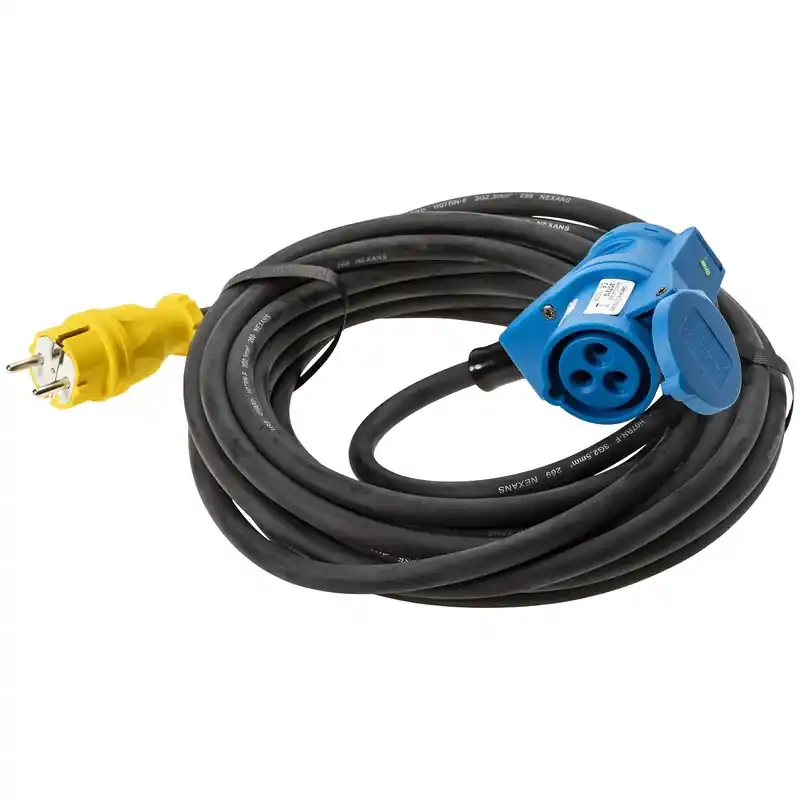 Snabb leverans SKARV-HUSVAGNSKABEL 10M 3G2,5 MED SCHUKOUTTAG