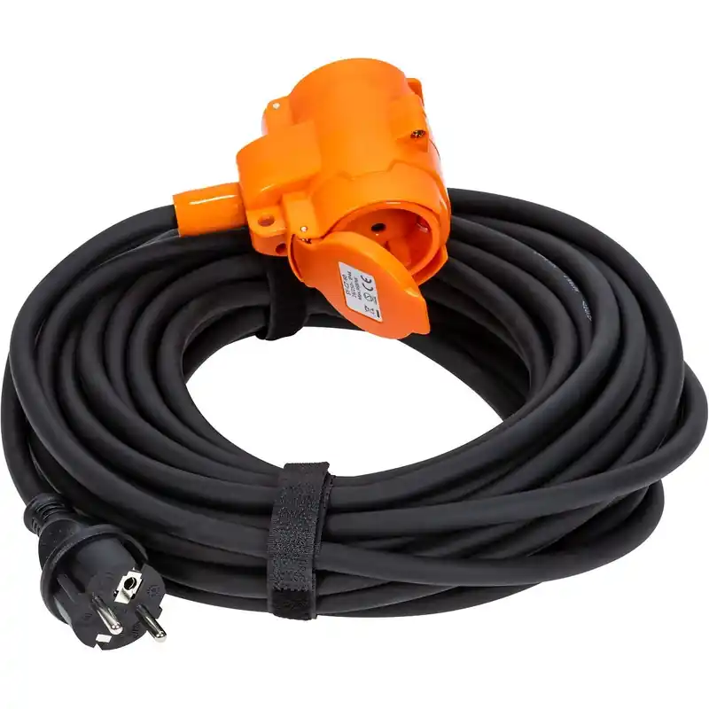 SKARVKABEL GUMMI 2-DEL 230V 15M 1,5X3H07RN-F Rabatt