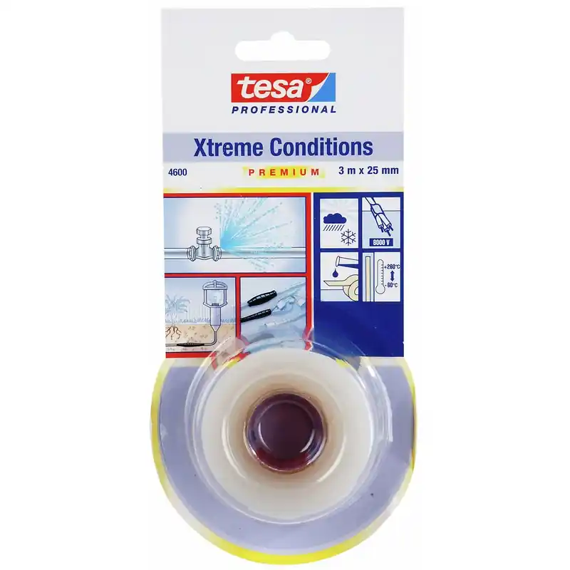 SILIKONTEJP VULKANDE 3M/25MM 4600 KLAR Säker betalning