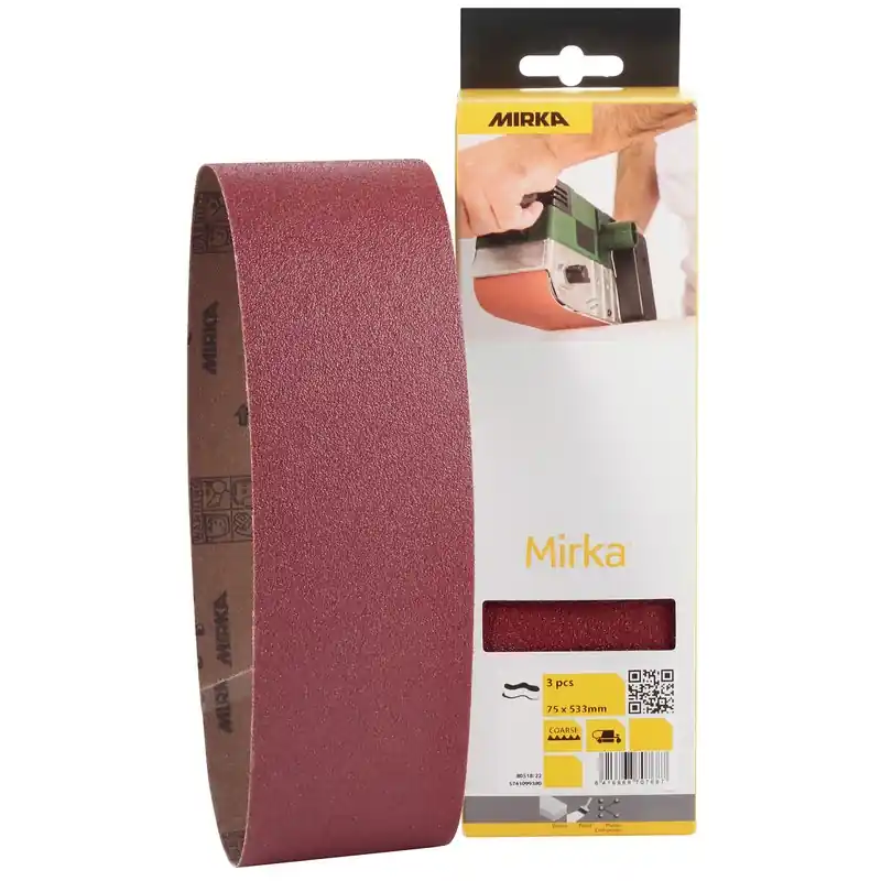 SLIPBAND 75X533MM P120 HIOLIT XO 3ST Lågt pris