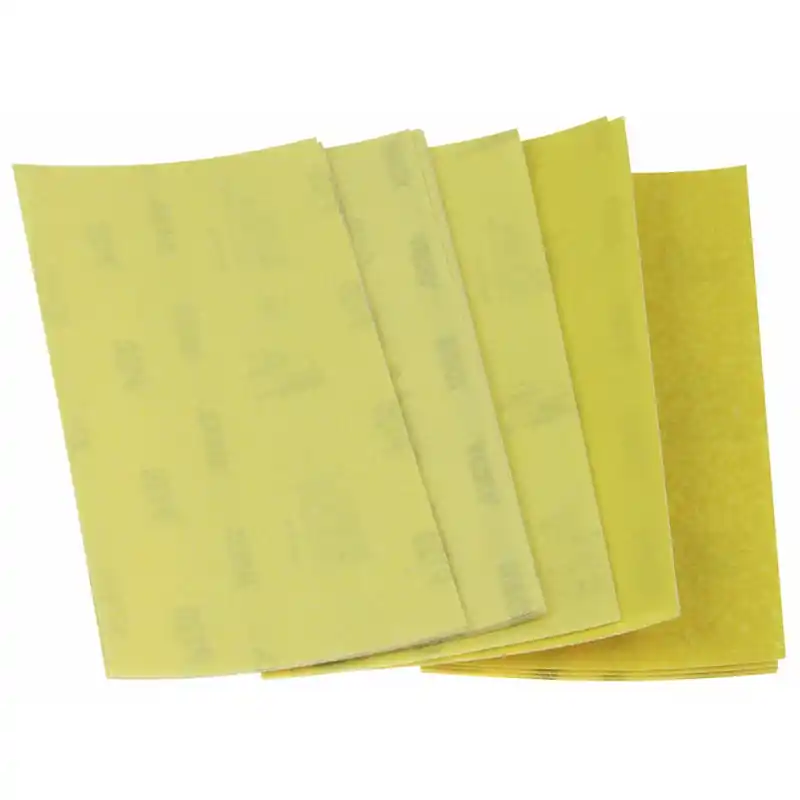 SLIPPAPPER 93X230MM ASSORT. GUL 20ST Rea