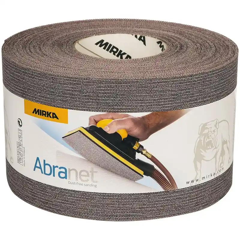 Sänkt pris SLIPPAPPER RULLE ABRANET 75MMX10M P80