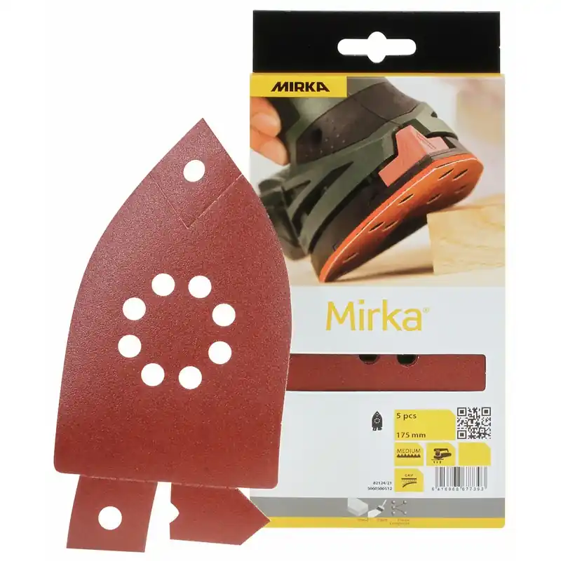 SLIPPAPPER TREKANT 105X175MM P120 5ST Beställ nu