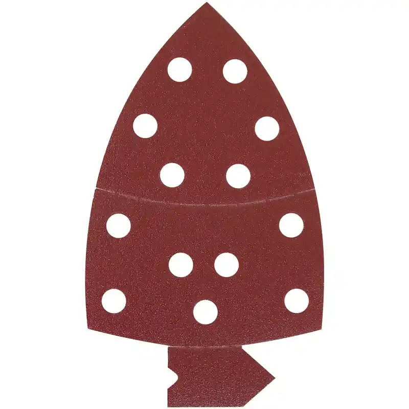 Bästa pris SLIPPAPPER TREKANT 150MM 13H P180 RÖD 5ST