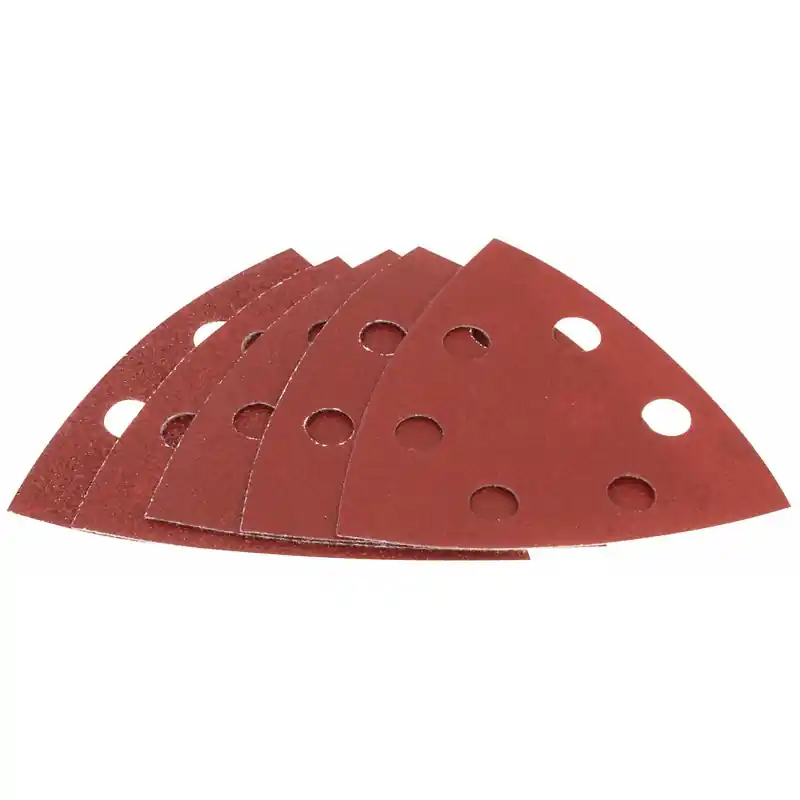 Populär SLIPPAPPER TREKANT 93MM 6H SORT. 5ST