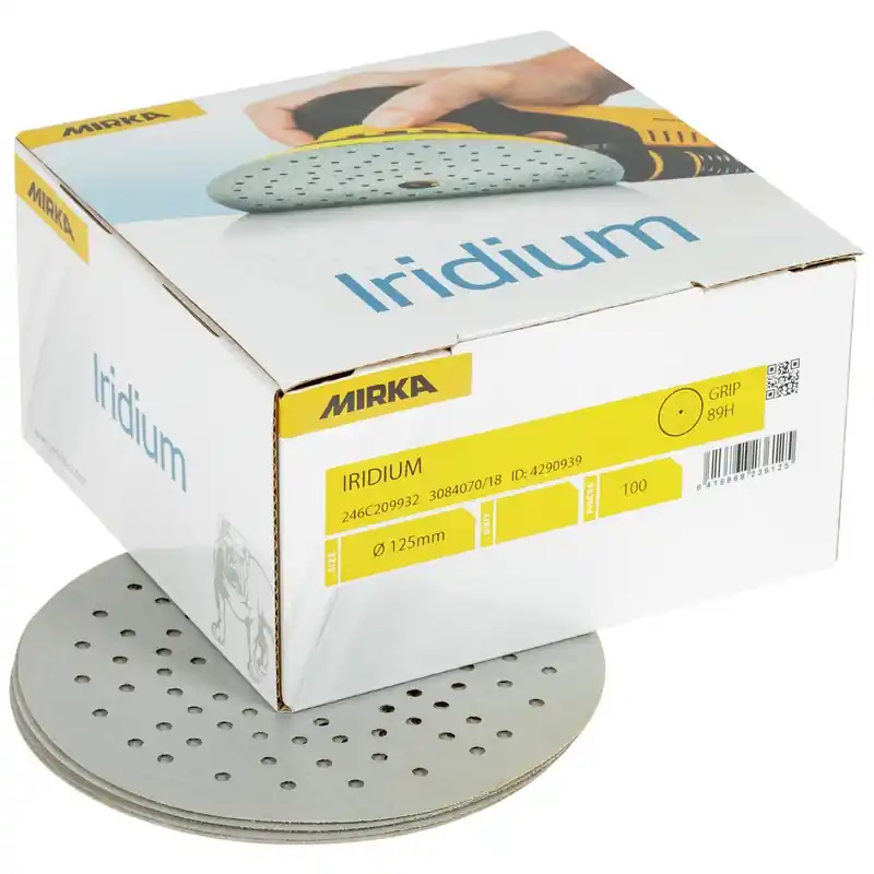 SLIPRONDELL 125MM 89H P180 IRIDIUM 100ST Endast idag