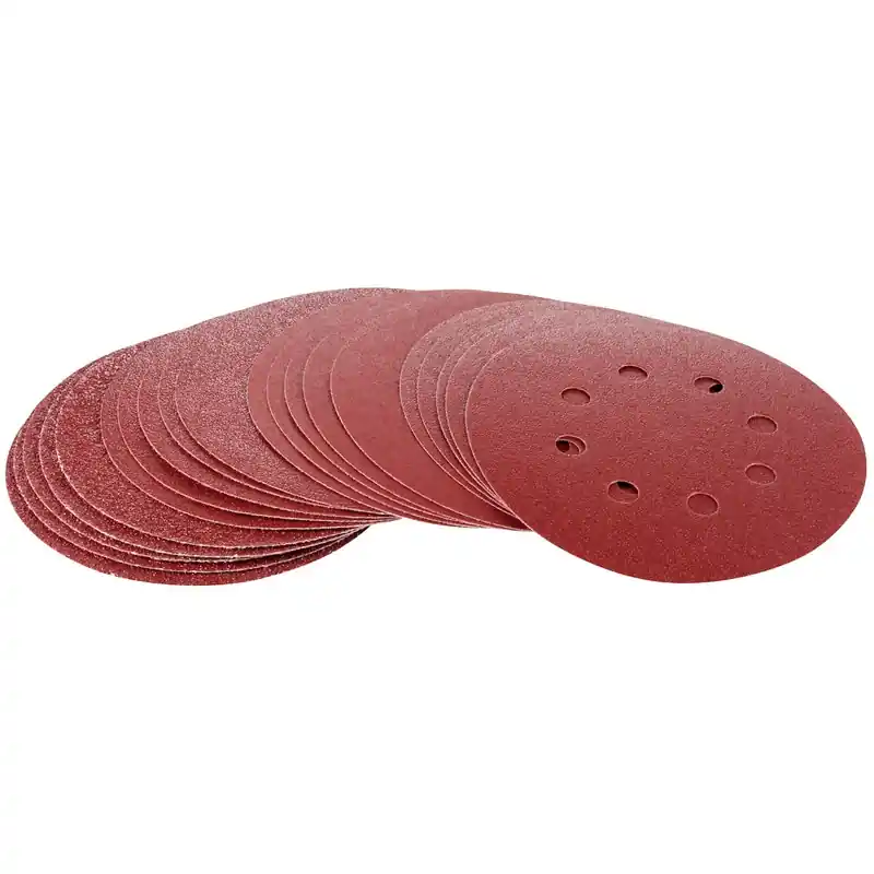 SLIPRONDELL 125MM 8H SORT. RED 20ST Trygg betalning