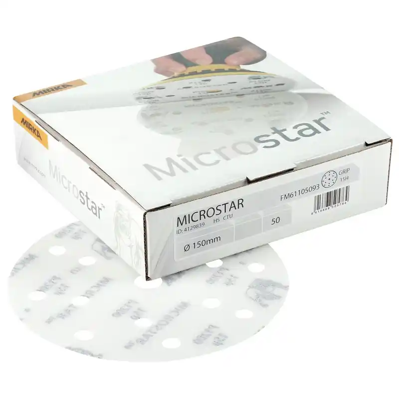 SLIPRONDELL 150MM 15H P1500 MICROSTAR 50ST Populär