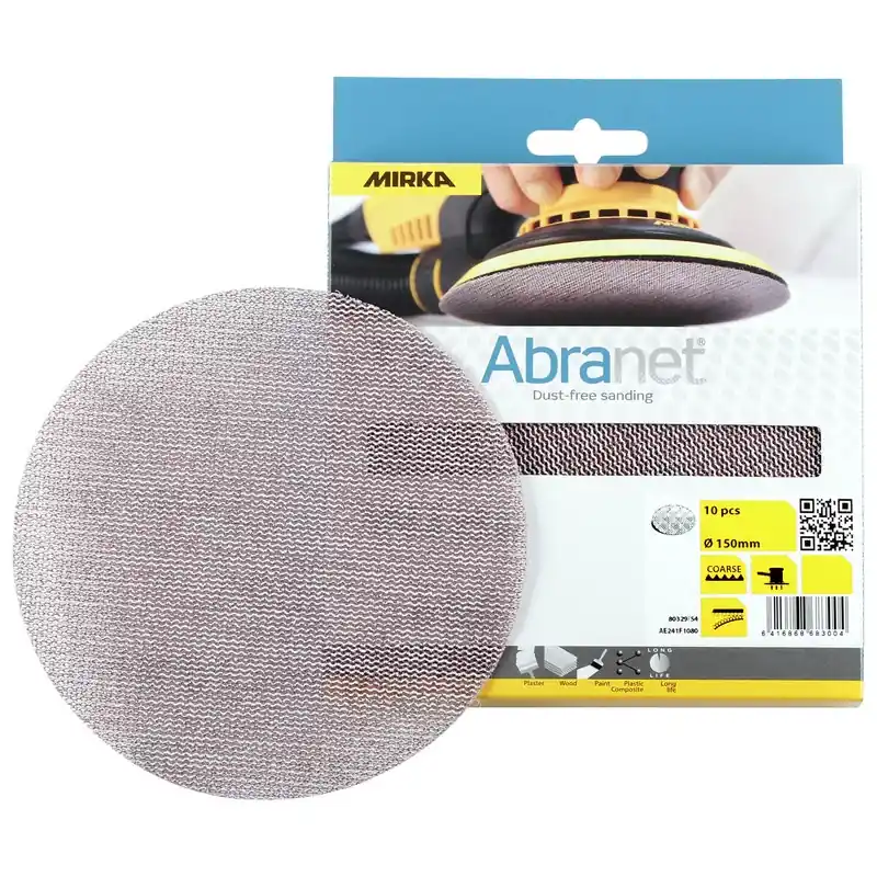 SLIPRONDELL 150MM P120 ABRANET 10ST Expressleverans