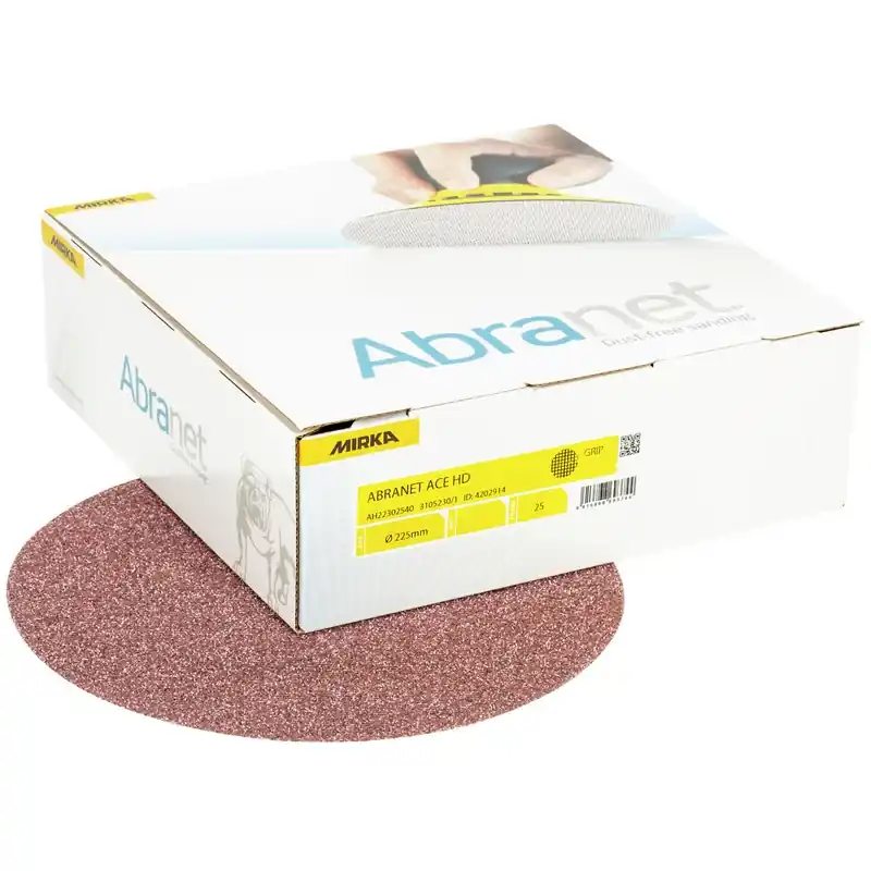 SLIPRONDELL 225MM P120 ABRANET ACE HD 25ST Snabb leverans