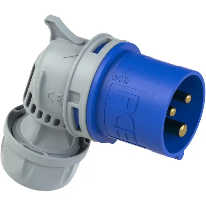 STICKPROPP VINKLAD CEE 16A 2POL+J TURBO-TWIST Billig