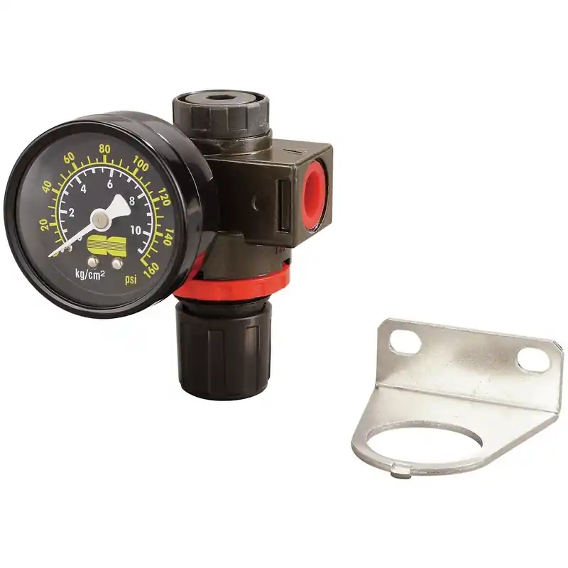 Rea TRYCKREGULATOR MED MÄTARE R 3/8"