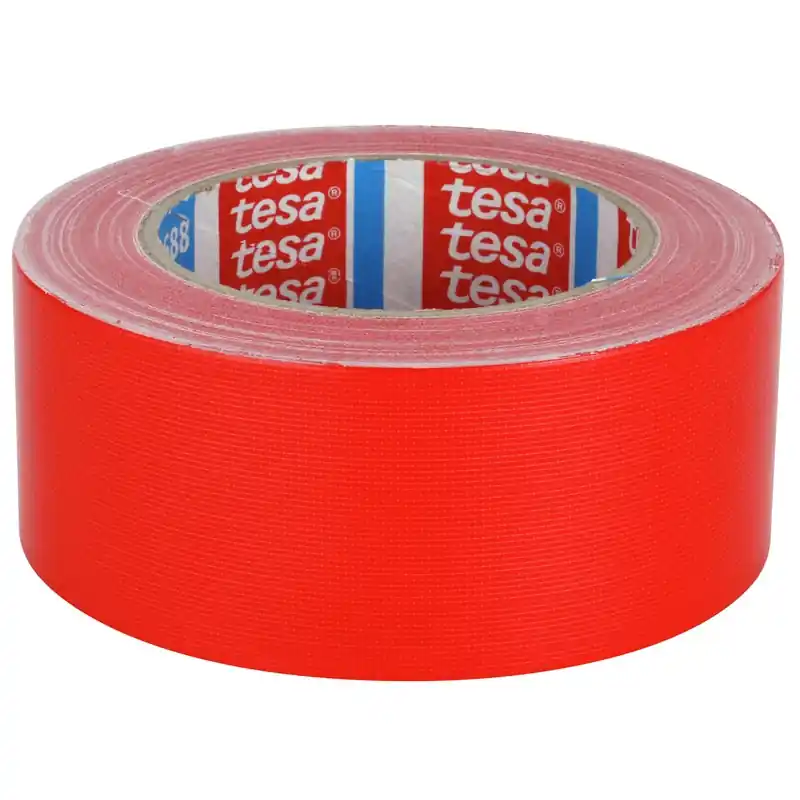 TYGTEJP PE 4688 RÖD 25M/50MM TESA I lager