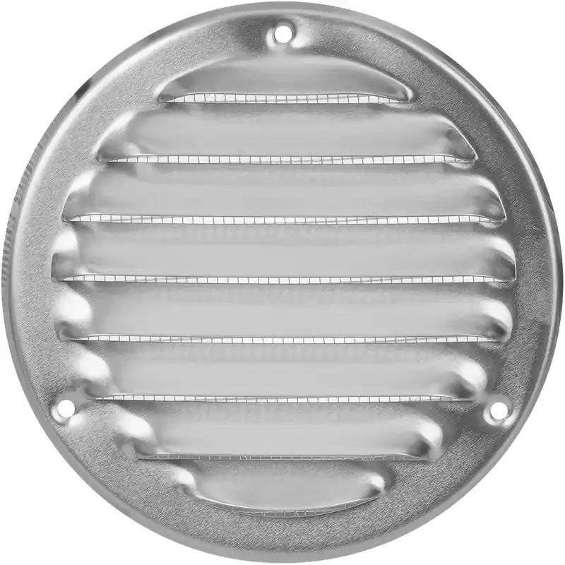 VENTILGALLER 100MM RUND ALUMINIUM 15ST Populärt val