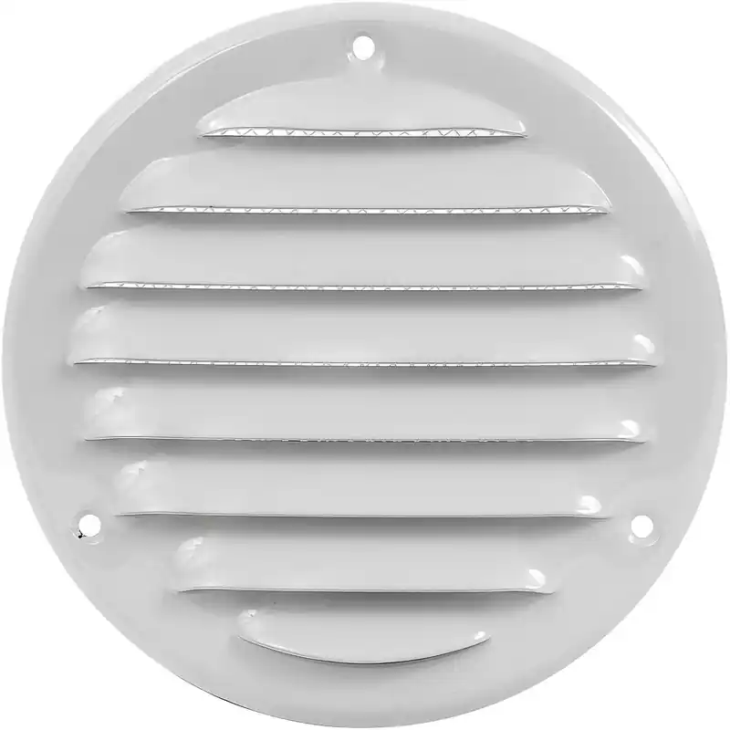 VENTILGALLER 100MM RUND VITA 15ST Snabb leverans