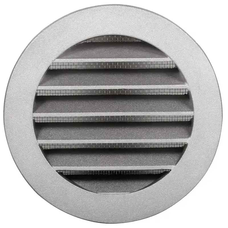 Erbjudandepris VENTILGALLER PV 125MM RUND ALUMINUM