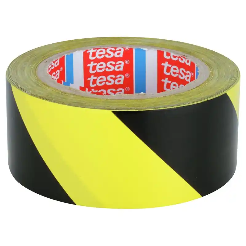 Kampanj VARNINGSTEJP 60760 GUL/SVART 33M/50MM