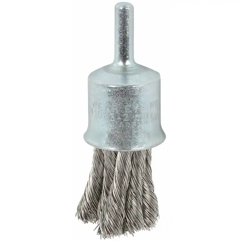 Beställ idag ÄNDBORSTE 23 6MM 0,35 ROSTFRITT STÅL 20000RPM