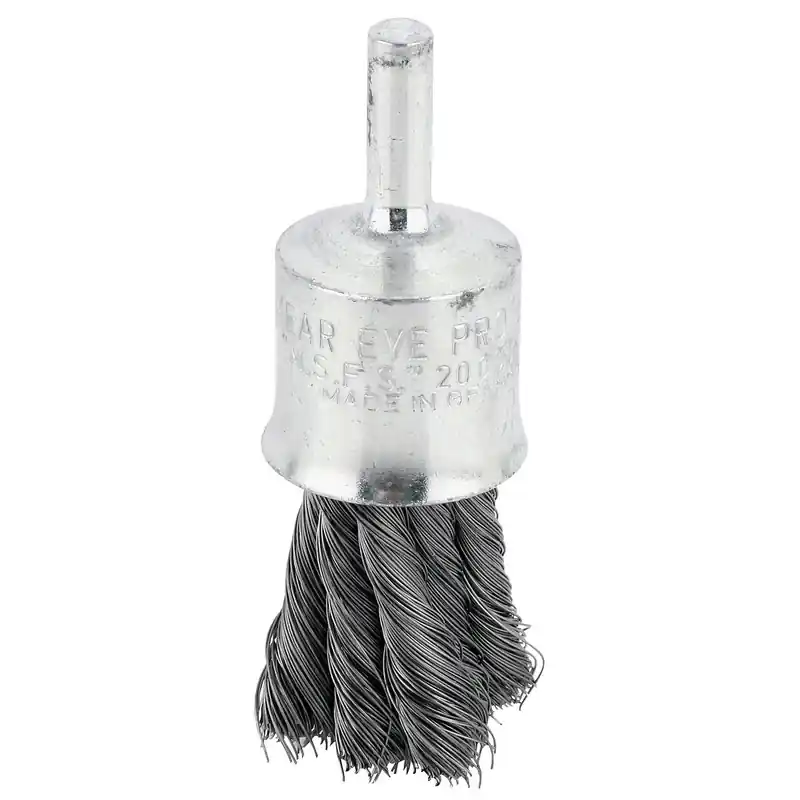 ÄNDBORSTE 6MM 23MM STÅLTRÅD 0,26MM Snabb frakt