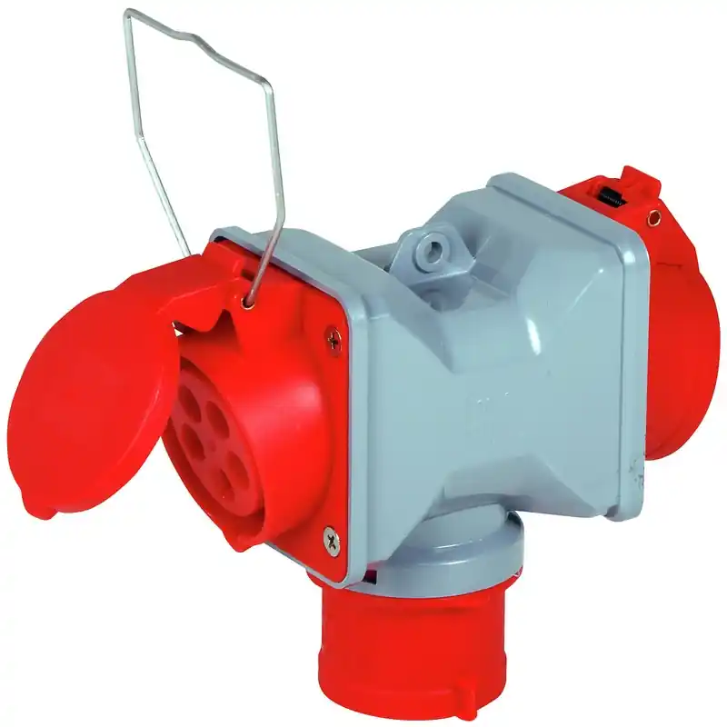 ÖVERGÅNGSADAPTER CEE 16A 400V / 2X400V Outlet