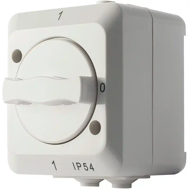 VRIDSTRÖMBRYTARE 2-POLIG IP54 Kampanjpris