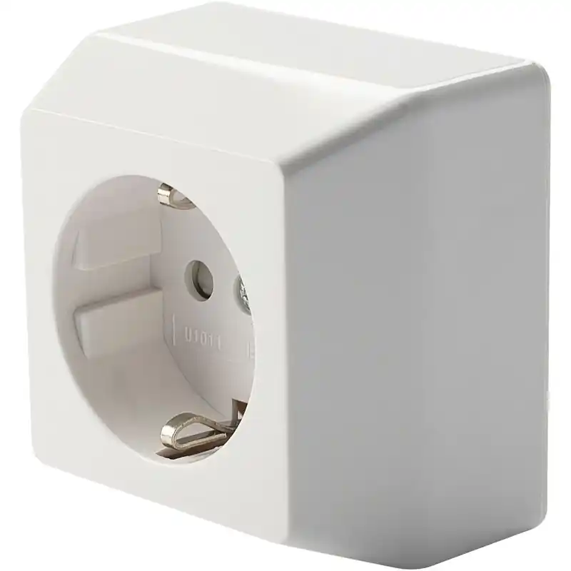 VÄGGUTTAG 1-VÄGS IP20 JORDAD Populär