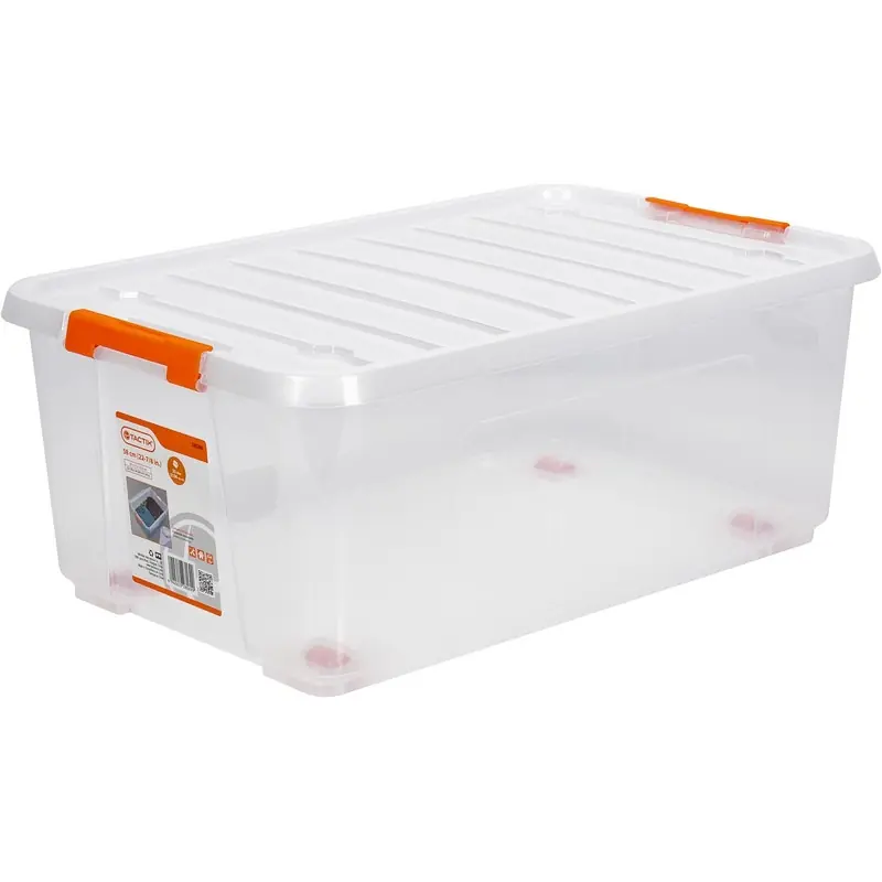 FÖRVARINGSBOX 35L TRANSPARENT Premium