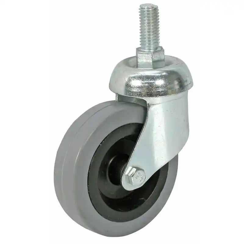 LÄNKHJUL SVÄNGBAR 80MM GRÅ Bästa pris