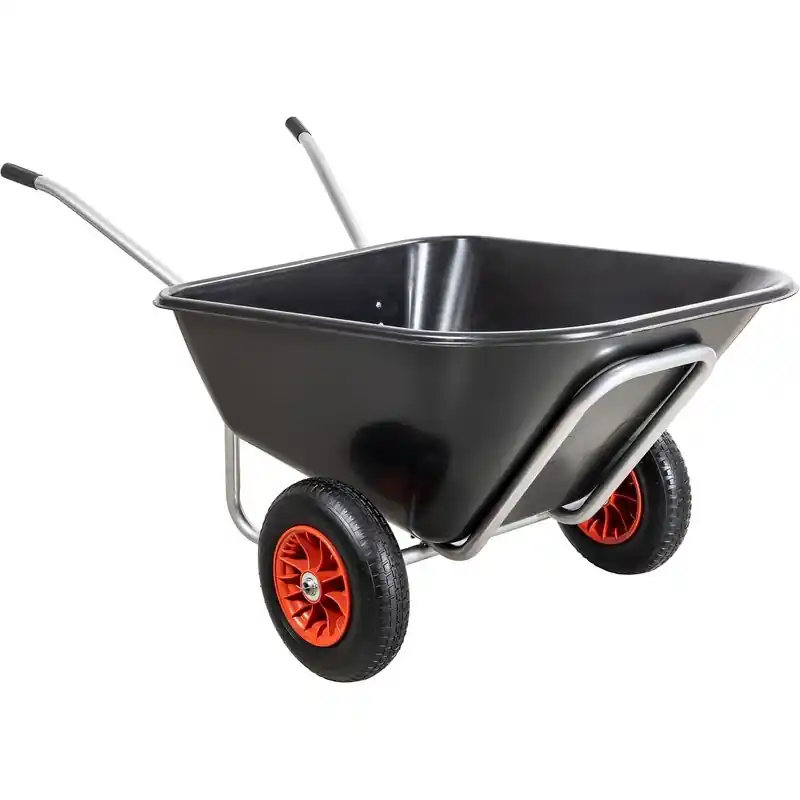 TRÄDGÅRDSKÄRRA / SKOTTKÄRRA 160L 2-HJUL Populär